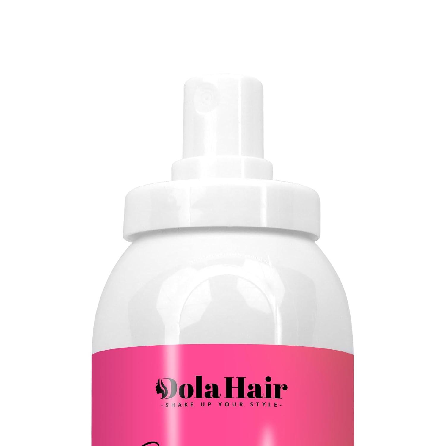 imageDolahair Lace Melting Spray for Glueless Wig Hair Adhesive Transparent Low Viscosity Resin Bonding Spray for Wigs ampamp Lace 34 Fl Oz