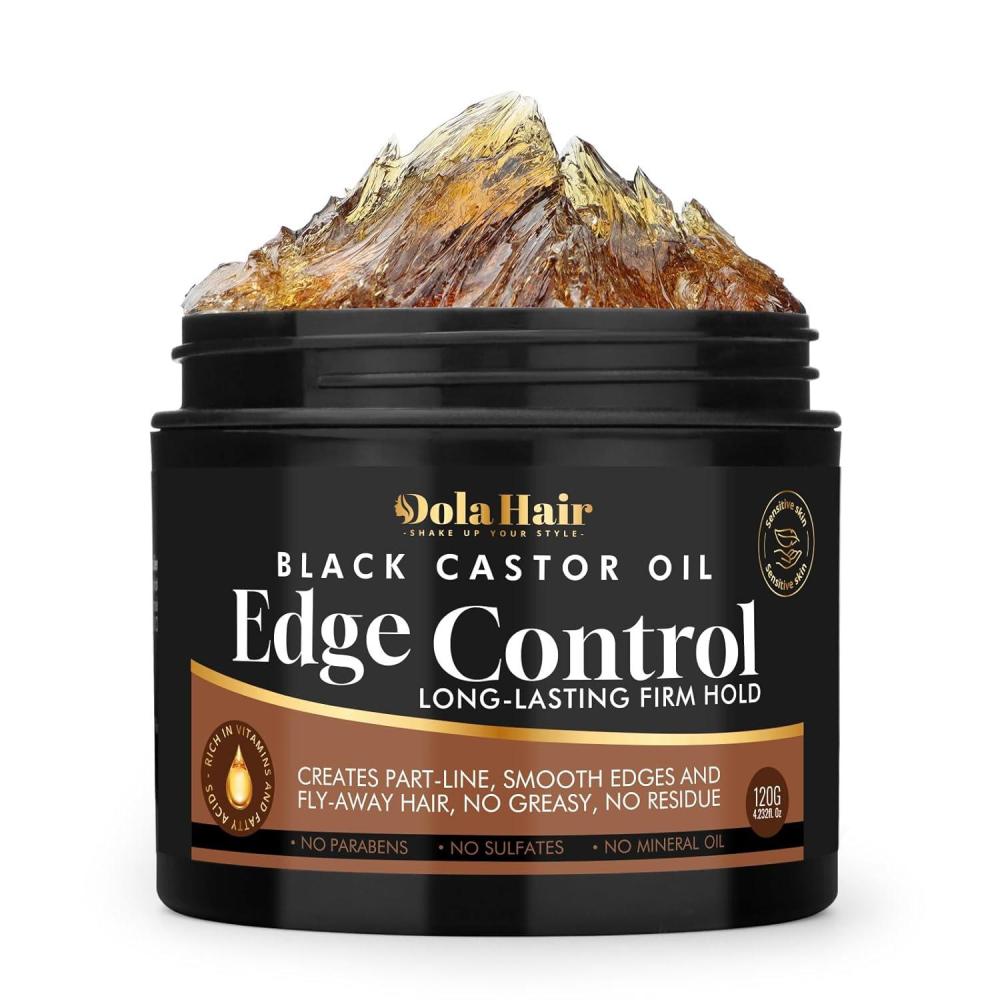 imageEdge Control Gel for 4C Hair Braiding Hair Gel Firm Hold Hair Styling Wax NonGreasy No Flaking 42 Oz
