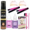 imageDolahair Lace Tint Spray Mousse for Lace Front Wigs  Melting Foam Hair Mousse Wig Glue and Installation KitMedium Brown